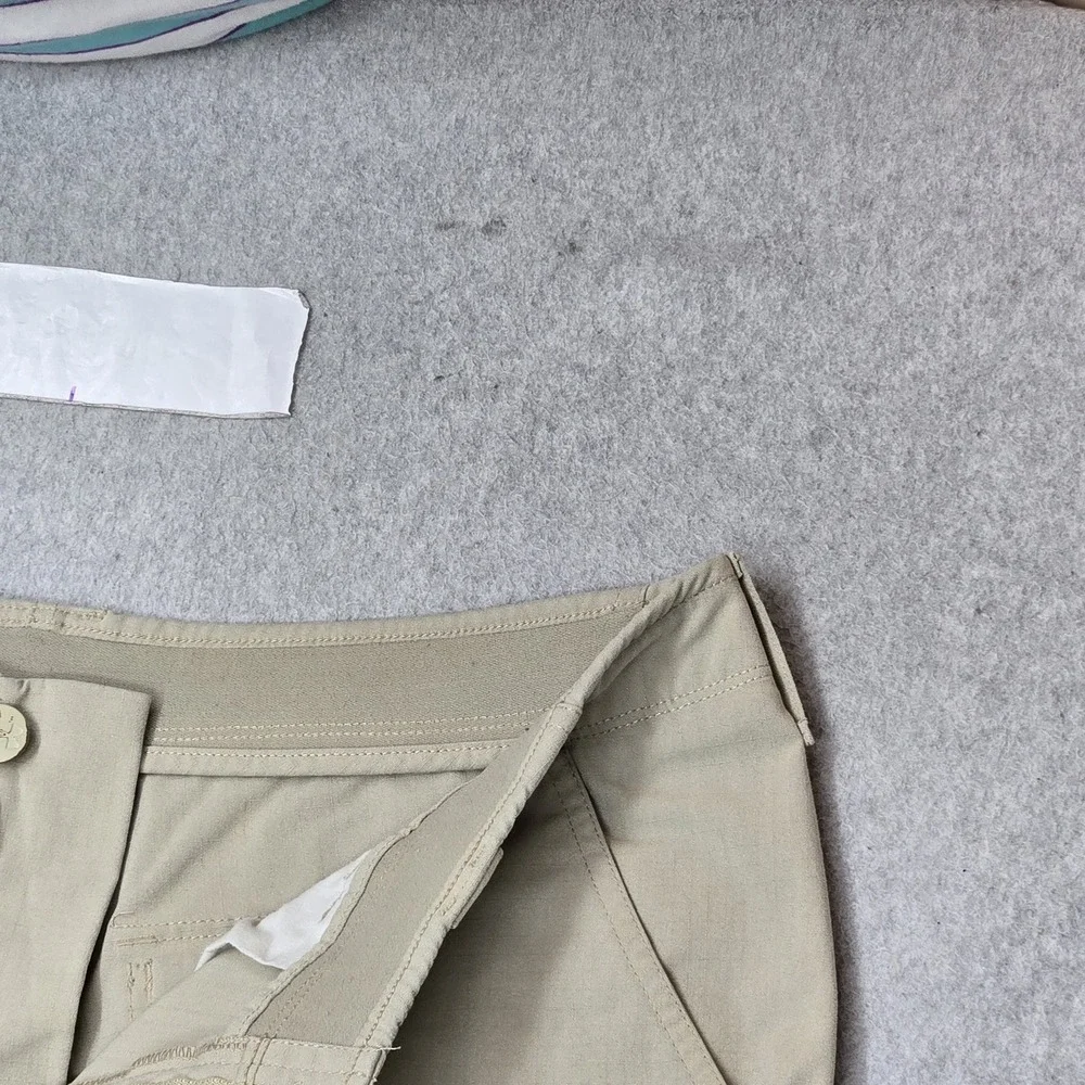 Under Armour Storm Men Pants 38/30 Khaki Cargo Ripstop Logo Loose 29